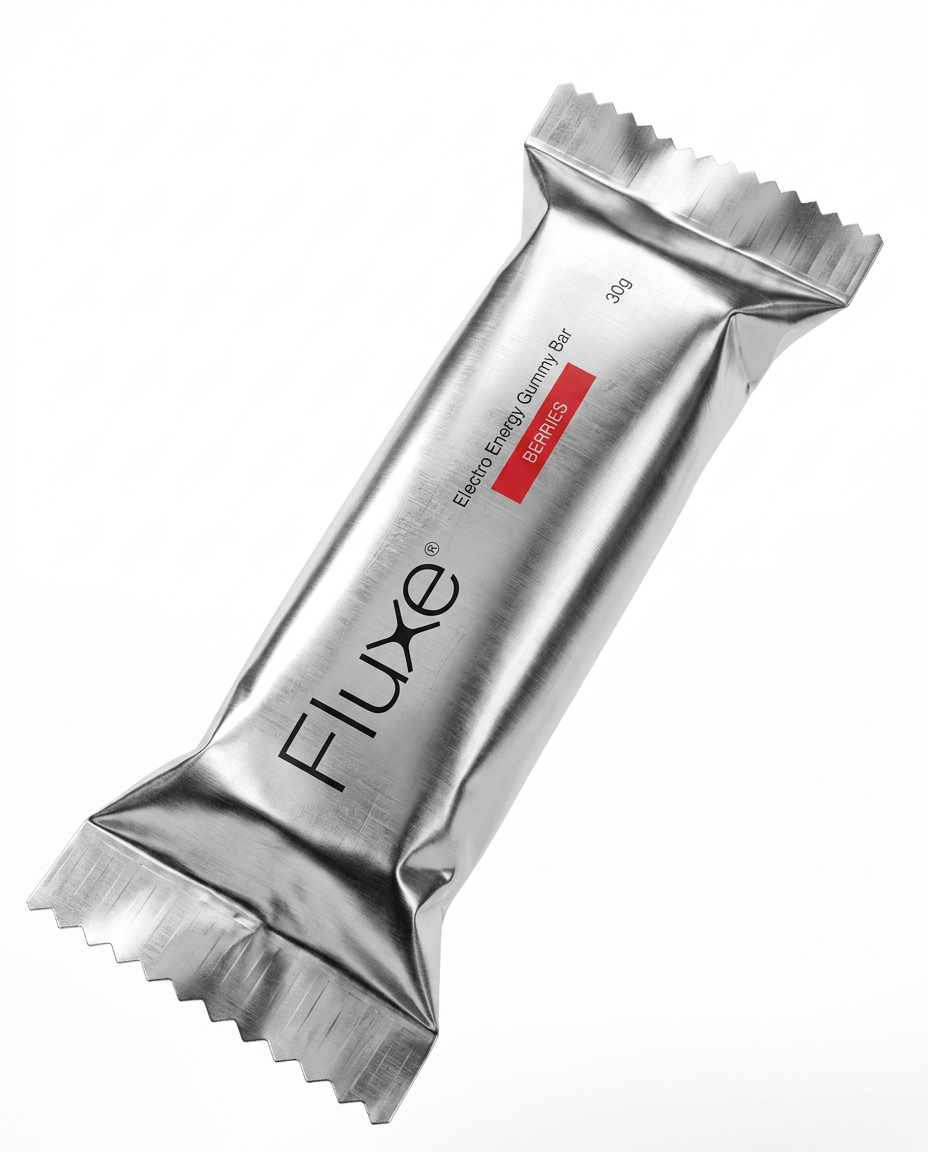 Fluxe® Electro Energy Gummy Bar – 30g (Multi-Flavor)