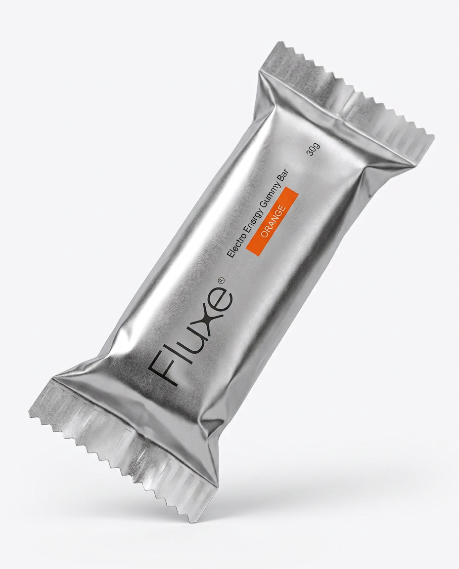 Fluxe® Electro Energy Gummy Bar – 30g (Multi-Flavor)
